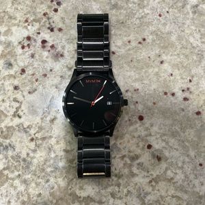 MVMT Black Stainless Steel Watch